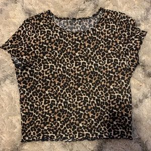 Cropped American Eagle Tee